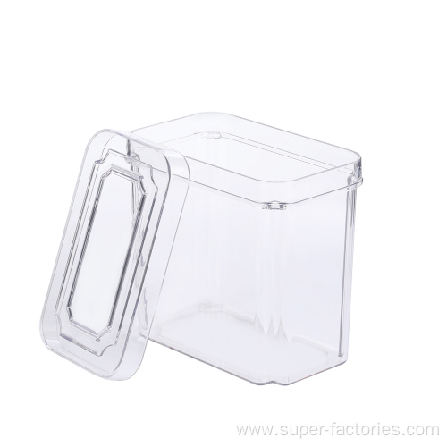 Clear Stackable Kitchen Food Storage Container